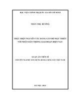 thực hiện nguyên tắc đảng gắn bó mật thiết với nhân dân trong giai đoạn hiện nay