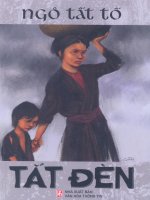 Tác phẩm tắt đèn của ngô tất tố 