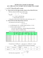 Hướng dẫn làm đồ án môn học_Thiết kế cung cấp điện cho xí nghiệp công nghiệp
