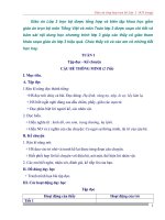 tổng hợp trọn bộ giáo án lớp 3