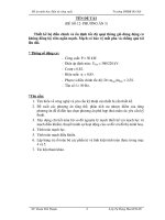 Đồ án môn học điện tử công suất