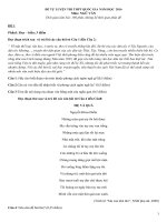 Đề ôn thi THPT quốc gia 2017 môn ngữ văn có đán án