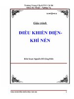 ĐIỀU KHIỂN ĐIỆN-KHÍ NÉN