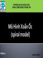 Mô hình xoắn ốc (spiral model)