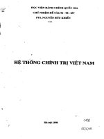 Hệ thống chính trị việt nam