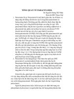 tổng quan về paracetamol