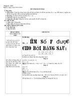 Giáo án dạy thêm toán 7 Học kỳ 2 năm học 20152016