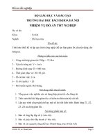 Tính toán thiết kế và lập quy trình công nghệ chế tạo hộp giảm tốc chuyên dùng cho băng tải