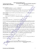 Đề thi thử THPT môn Toán 2016 đề 5