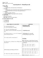 giáo án dạy thêm toán 7 tháng 12