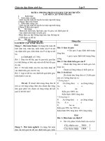 Giáo án sinh học dạy bồi dưỡng học sinh đại trà lớp 9 