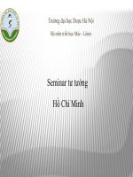 Những nội dung cơ bản của TTHCM về đạo đức