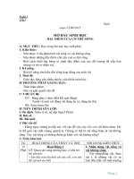 Giáo án sinh học 6 chuẩn nhất năm học 2015   2016 