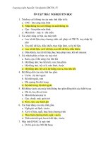 ÔN tập TRẮC NGHIỆM TIN học   copy