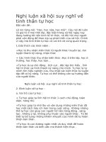 Nghị luận xã hội suy nghĩ về tinh thần tự học 