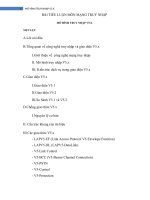 BÀI TIỂU LUẬN MÔN MẠNG TRUY NHẬP MÔ HÌNH TRUY NHẬP V5.X