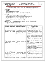 Giáo án vật lý 10 tiết 31 