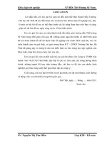 KHÓA LUẬN TỐT NGHIỆP NGUYỄN THỊ THU HIỀN - LỚP K2B KẾ TOÁN - 2013