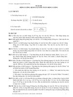 Tài liệu ôn môn lý học kì 2 lớp 10 