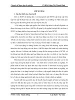 kế toán chi hoạt động tại sở tài chính Nghệ An