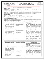 Giáo án vật lý 10 tiết 30 