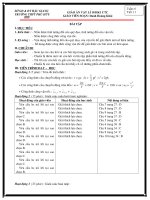 Giáo án vật lý 10 tiết 11 