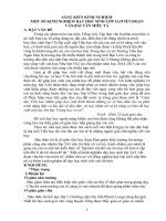 SÁNG KIẾN KINH NGHIỆM MỘT SỐ KINH NGHIỆM DẠY HỌC SINH LỚP 5A3 VIẾT ĐOẠN VĂN,BÀI VĂN MIÊU TẢ