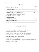 BÁO CÁO Kết quả thực hiện sáng kiến, cải tiến, giải pháp kỹ thuật, quản lý, tác nghiệp, ứng dụng tiến bộ kỹ thuật hoặc nghiên cứu khoa học sư phạm ứng dụng MỘT SỐ BIỆN PHÁP GIÚP HỌC SINH HỌC TỐT THỂ LOẠI VĂN MIÊU TẢ Ở LỚP 4 ; 5