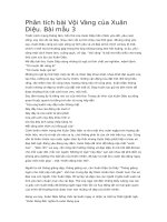 Phân tích bài vội vàng của xuân diệu 