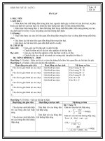 Giáo án vật lý 11 học kỳ 1 tiết 28