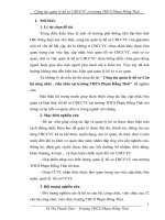 Công tác quản lý hồ sơ Cán bộ công chức , viên chức tại trường THCS Phạm Hồng Thái