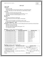 Giáo án vật lý 11 học kỳ 1 tuần 4 tiết 8