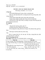 Giáo án mỹ thuật Đan mạch lớp 4