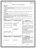 Giáo án vật lý 11 học kỳ 1 tiết 14-15