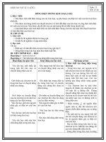 Giáo án vật lý 11 học kỳ 1 tiết 25-26