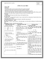 Giáo án vật lý 11 học kỳ 1 tuần 3 tiết 6