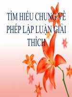 Bài giảng ngữ văn 7 bài 25 tìm hiểu chung về phép lập luận giải thích 2 