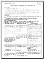 Giáo án vật lý 11 học kỳ 1 tiết 20