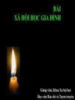 Xã Hội Học Gia Đình