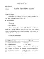 Bài giảng ngữ văn 7 bài 28 ca huế trên sông hương 