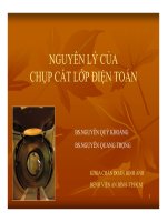 CT  Nguyên lý làm việc Máy CT