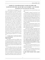 Nghiên cứu tình hình sốt rét tại một số xã vùng biên giới tại huyện hướng hóa   quảng trị và savannakhet  lào năm 2010