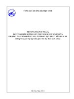 Phương pháp soạn bài giảng hướng dẫn thực hành lái xe ô tô