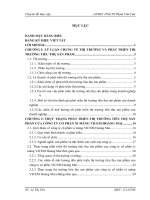 Định hướng và giải pháp phát triển thị trường tiêu thụ sản phẩm công ty cổ phần vicem hoàng mai