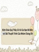 Bài thuyết trình hướng nghiệp ngành sư phạm
