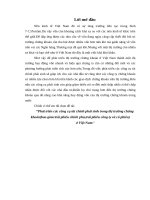 Phát triển các công cụ tài chính phái sinh trong thị trường chứng khoán