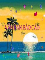 Bài giảng ngữ văn 7 bài 30 văn bản báo cáo 2 