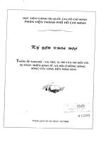 Thôn ấp nam bộ   vai trò, vị trí của nó đối với sự phát triển kinh tế, xã hội ở đồng bằng sông cửu long đến năm 2010