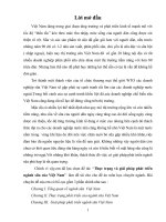 Thực trạng và giải pháp phát triển ngành sữa của việt nam