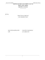 Tính toán, thiết kế cầu dầm btct dưl